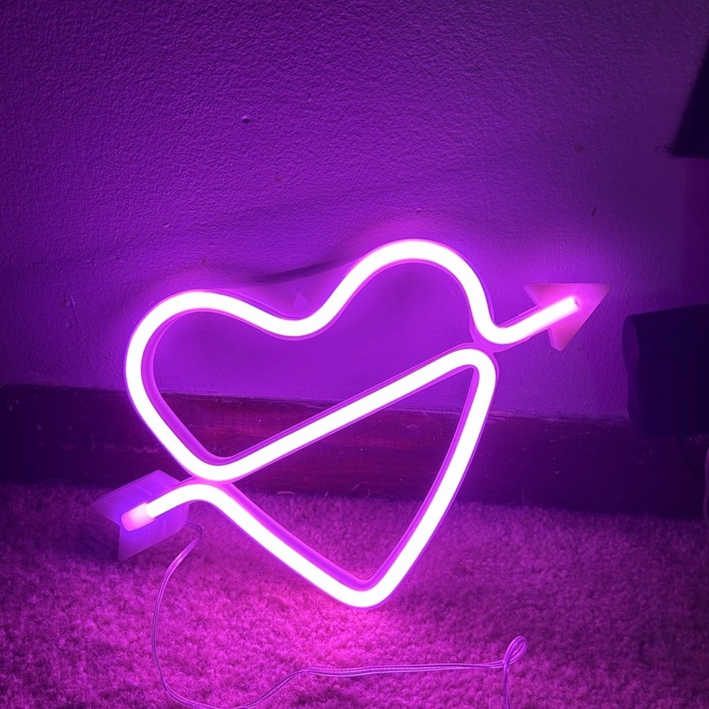 ‼️‼️2 NEON LIGHTS AND ONE RIGHT LIGHT EVERYTHING THAT IS SHOWN COMES‼️‼️